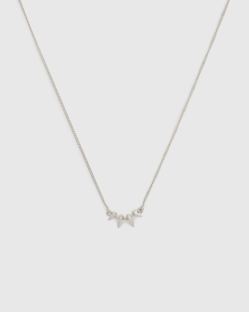Uma Spike Necklaces Silver