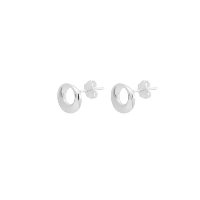 Orbit drop Earring silver