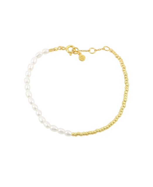 Ella Plain Bracelet Gold