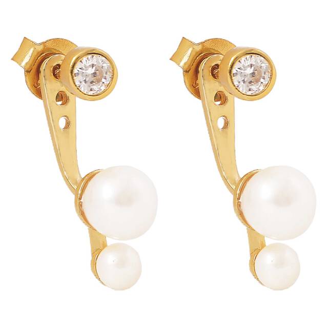 Agnes earstickers Earrings Gold