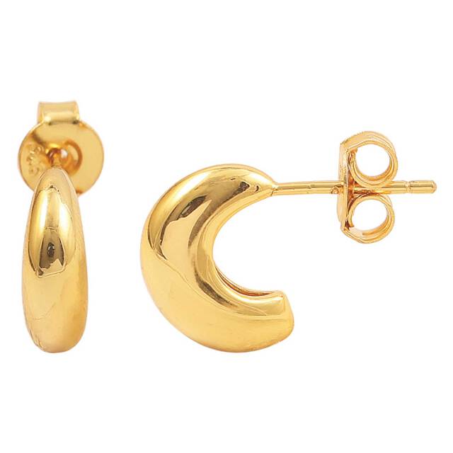 Nora hoops Earrings Gold