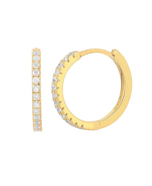 Esta big Earrings Gold