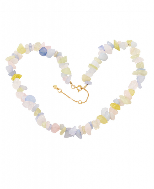 Dusty rainbow necklace