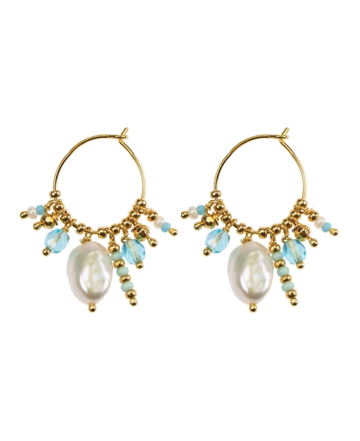 Ocean Earrings Gold