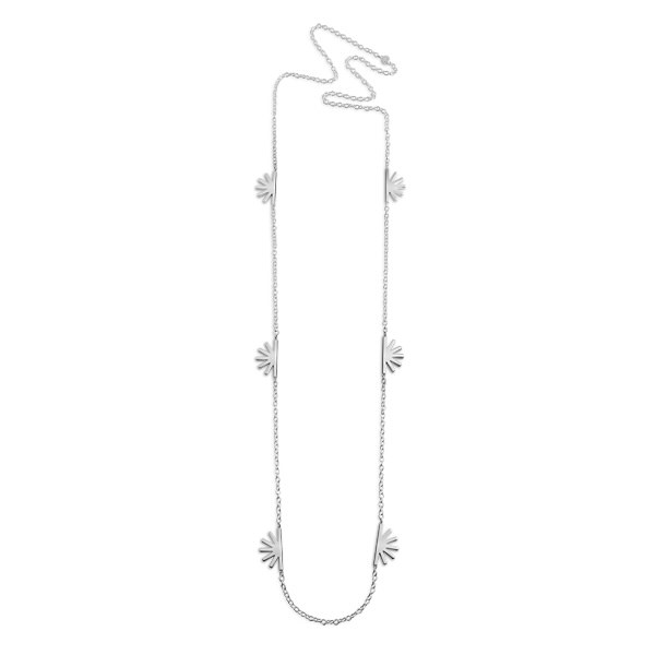 Shine Long Necklaces silver 80 cm