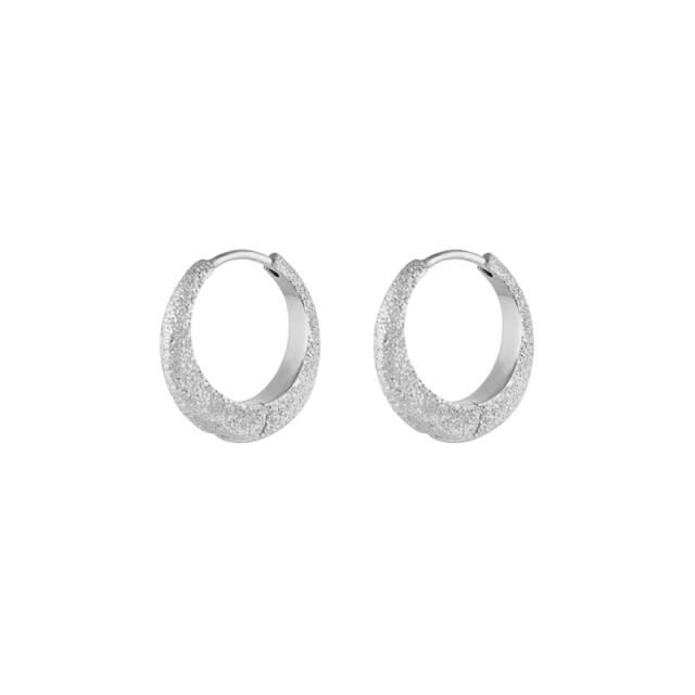 Stardust shine hoops silver