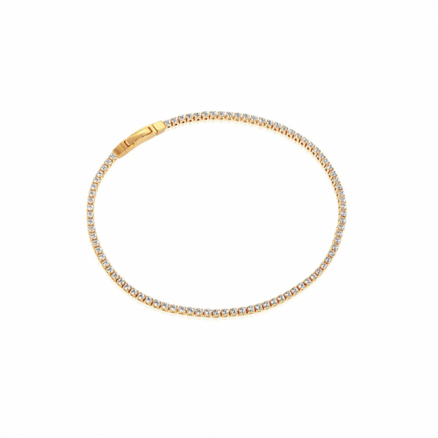 ELLERA Bracelets Vita Zirkoner Gold