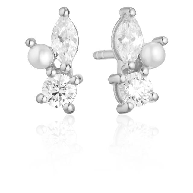 ADRIA TRE PICCOLO EARRINGS Silver