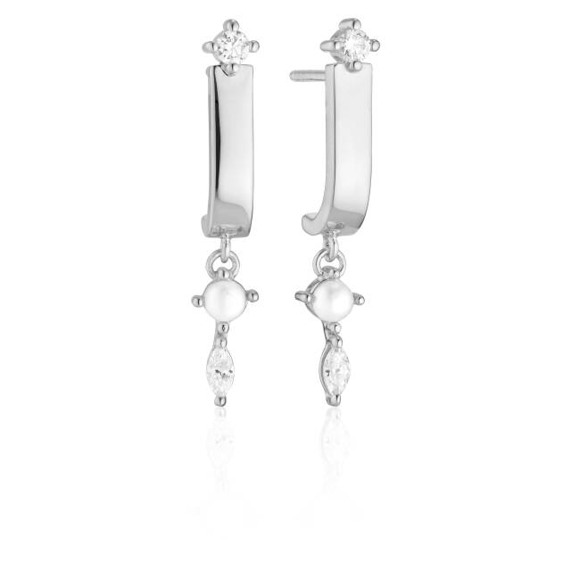 ADRIA TRE PENDOLO EARRINGS Silver