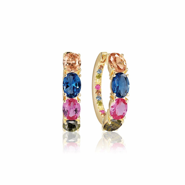 ELLISSE CREOLO EARRINGS Gold