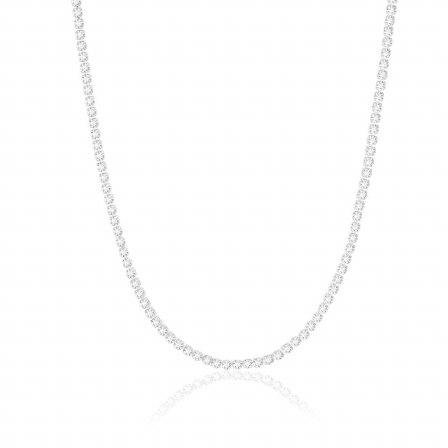 Ellera Grande - med vita zirkoner Necklaces
