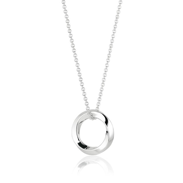 FERRARA PIANURA Necklaces (silver) 45-60 cm