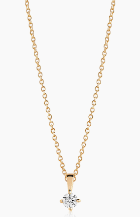 PRINCESS PICCOLO Necklaces vita Zirkoner (Gold)