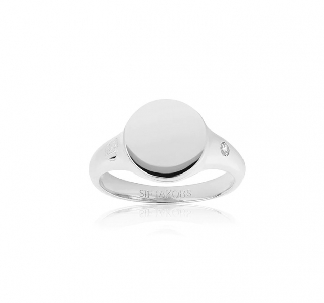 FOLLINA PIANURA PICCOLO ring White Zirkoner (silver)