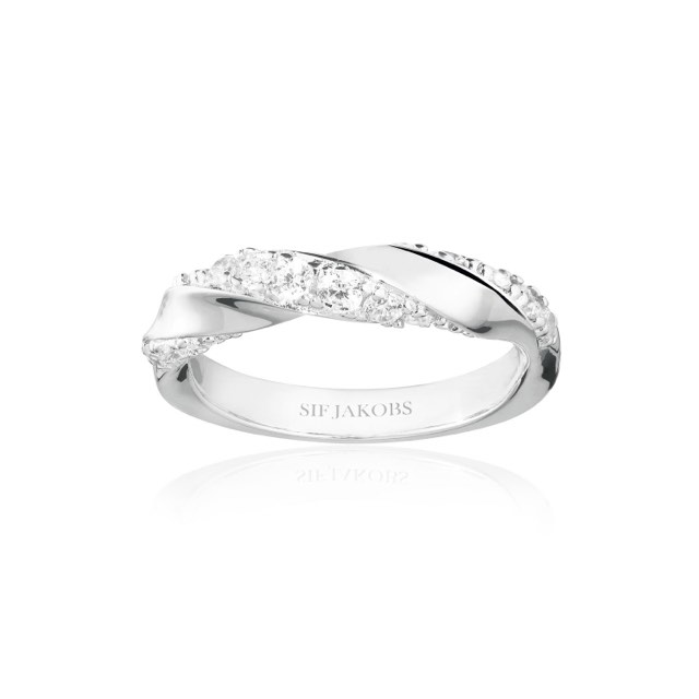 FERRARA ring White Zirkoner (silver)