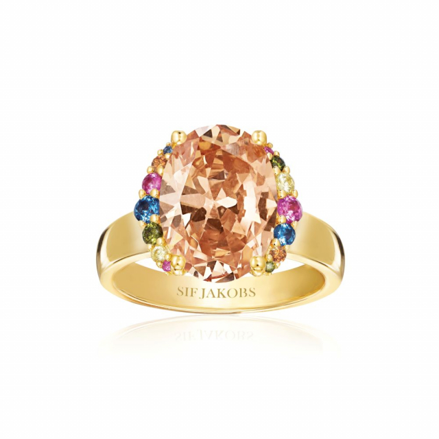 ELLISSE GRANDE Ring Gold 