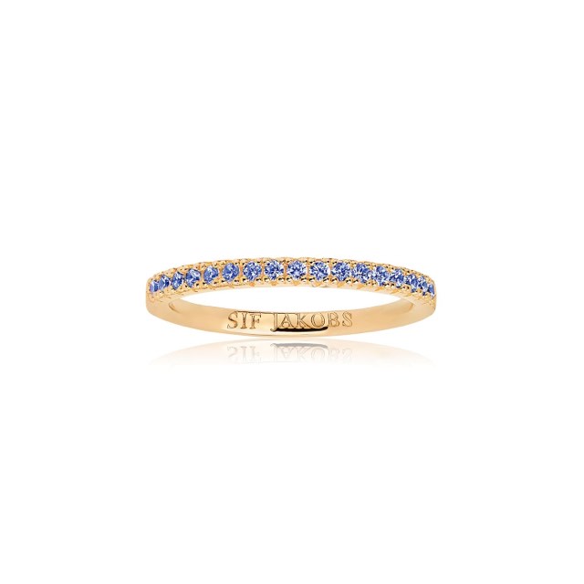 ELLERA ring blue Zirkoner (Gold)