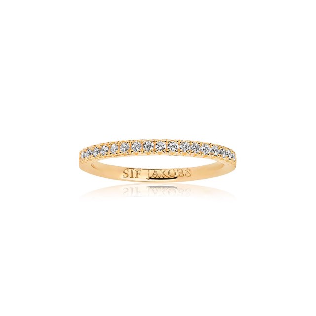 ELLERA ring White Zirkoner (Gold)