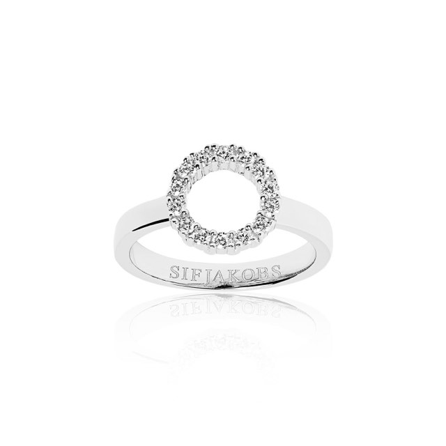BIELLA PICCOLO ring White Zirkoner (silver)