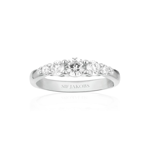 BELLUNO ring White Zirkoner (silver)