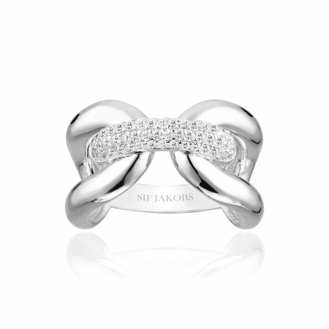 CAPRI TRE ring White Zirkoner (silver)
