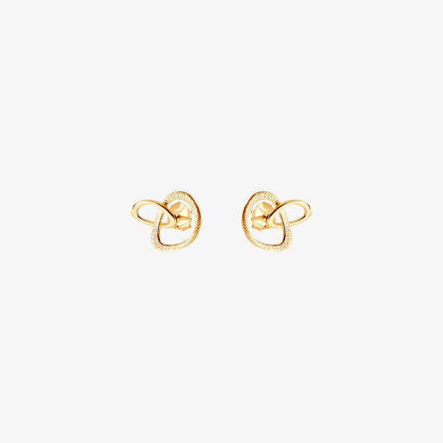 Together drop Earring Gold