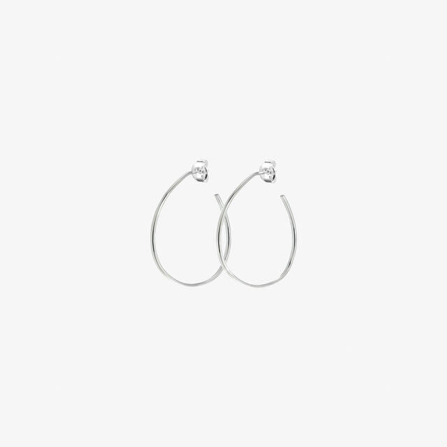 Together small hoops silver