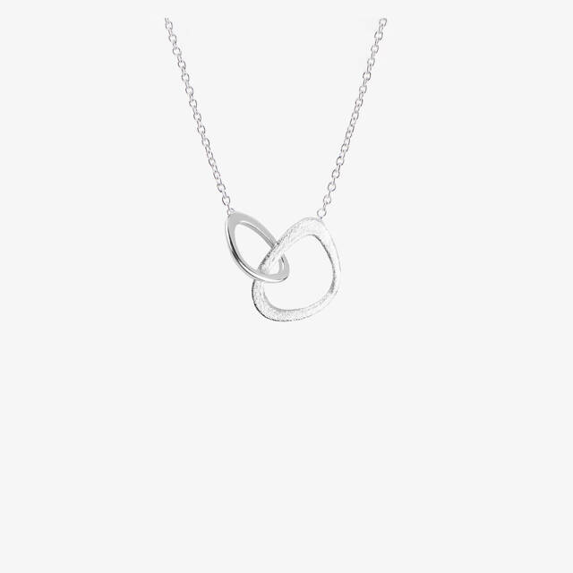 Together short Necklaces silver