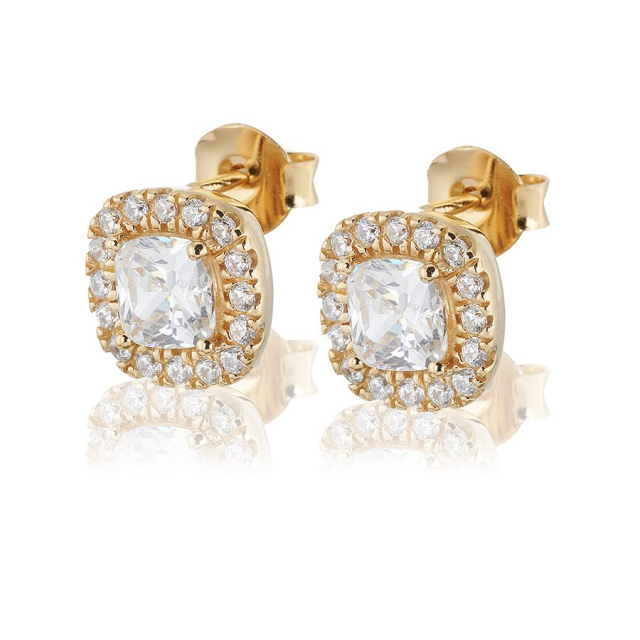 Glamorous Earrings studs Gold