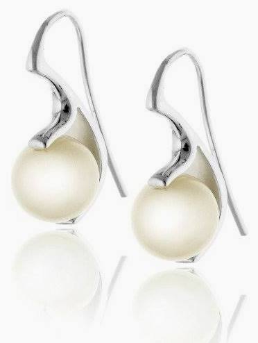 Sweetness pearl Earrings Silver