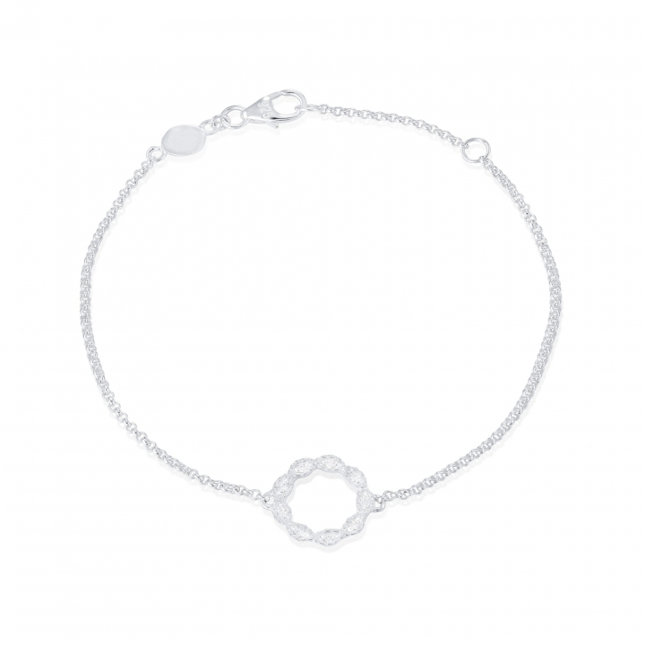 Safe and sound Bracelet Silver in the group Bracelets / Silver Bracelets at SCANDINAVIAN JEWELRY DESIGN (s215)