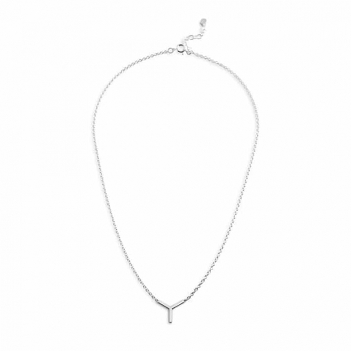 One Twenty Short Necklaces silver 42-45 cm in the group Bracelets / Silver Bracelets at SCANDINAVIAN JEWELRY DESIGN (s312)