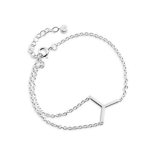 One Twenty Bracelets silver in the group Bracelets / Silver Bracelets at SCANDINAVIAN JEWELRY DESIGN (s314)
