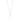 Twin Dots Halsband Silver