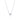 Mini Twosome Halsband Silver 42-45 cm