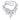 Crystal Rain Collier - Clear Halsband Silver