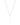 Drip Drop Pearl Necklace Silver