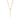 Ring Chain & Stars Halsband Guld