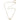 Love Knot Halsband Guld 42-45 cm