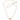 Love Knot & Stars Halsband Guld 42-45 cm
