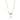 Love Bead Halsband Gold - Topaz 42-45 cm Guld