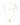 Little Champagne & Stars Halsband Guld