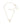 Little Champagne & Stars Halsband Guld
