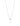 Circle Of Love Halsband Vitguld 42-45 cm