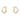 OFFSPRING Örhänge Guld Diamant PAVE 0.19 ct