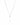 Mini Rose Petal Halsband Silver