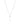 Mini Rose Petal Halsband Silver