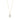 Florence pearl pendant Halsband 45 Guld