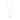 Sevilla pendant neck silver clear 42 cm