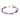 Capri stone brace gold purple